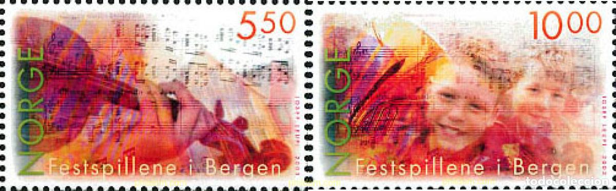 Sellos: 123580 MNH NORUEGA 2003 FESTIVAL INTERNACIONAL DE MUSICA