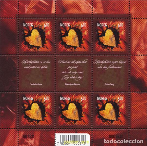 Sellos: 143254 MNH NORUEGA 2004 DIA DE SAN VALENTIN
