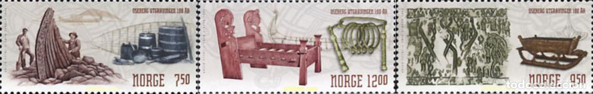 Sellos: 149078 MNH NORUEGA 2004 ARQUEOLOGIA