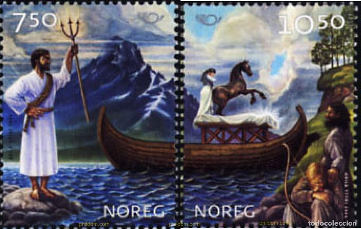 Sellos: 153374 MNH NORUEGA 2004 NORDEN