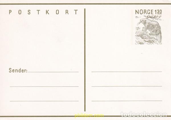 Sellos: 729081 MNH NORUEGA 1981 ENTERO POSTAL