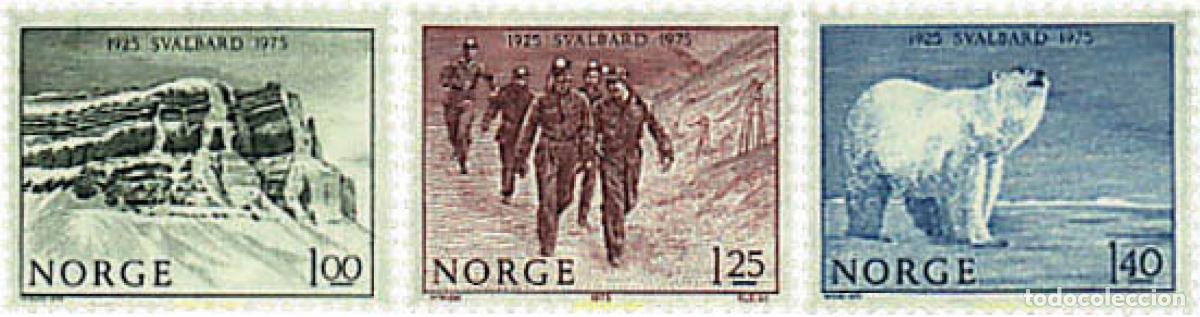 Sellos: 68375 MNH NORUEGA 1975 LA SPITZBERG