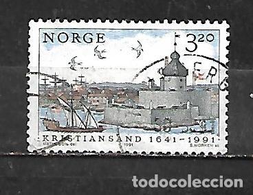 Sellos: 1991: 350 Aniversario de la fundaci&oacute;n de Kristiansand (usado)