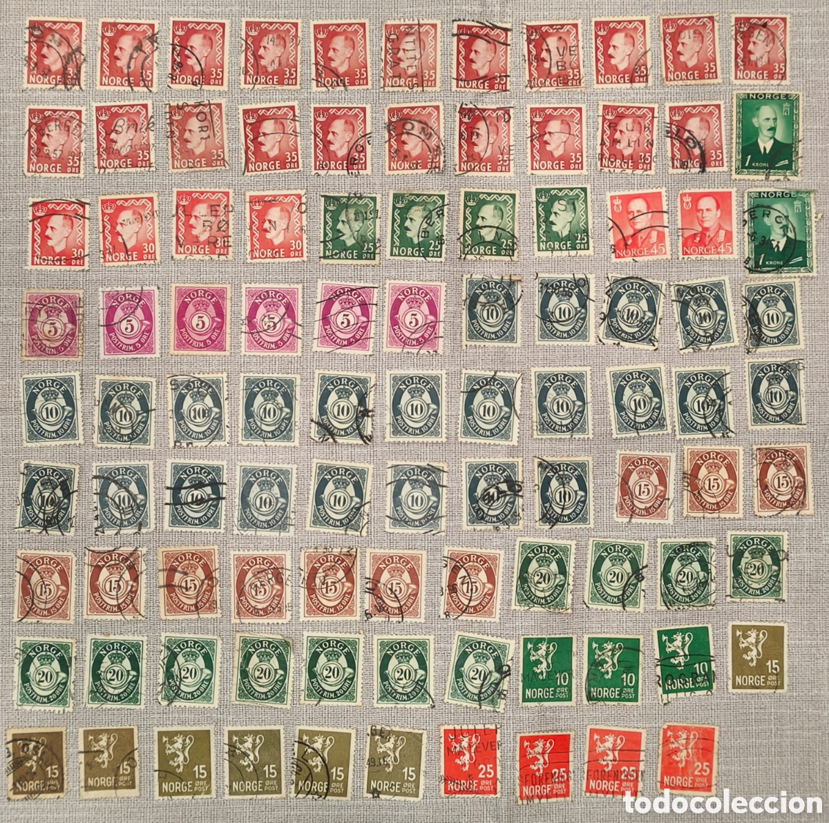 Briefmarken: Sellos de pa&iacute;ses, Noruega