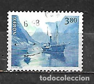 Sellos: 1998: Emisi&oacute;n &rdquo;Norden&rdquo;. Barcos - Vapor &rdquo;Hornelen&rdquo;. 1900 (usado)