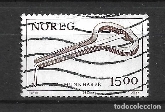 Sellos: noruega 1982 scott 804 usado - 11/34