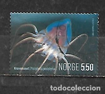 Sellos: 2004: Vida marina noruega - Medusa del casco (usado)