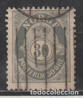 Sellos: NORUEGA // YVERT 79 // 1910-20 ... USADO