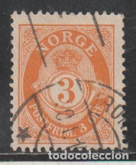 Sellos: NORUEGA // YVERT 71 // 1910-20 ... USADO