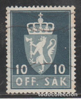 Sellos: NORUEGA // YVERT 68 FISCAL // 1955-76 ... USADO
