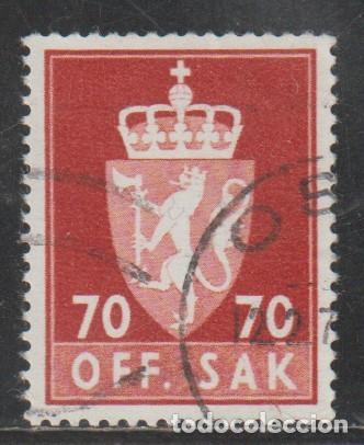 Sellos: NORUEGA // YVERT 83 A FISCAL // 1955-76 ... USADO