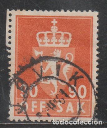 Sellos: NORUEGA // YVERT 86 FISCAL // 1955-76 ... USADO