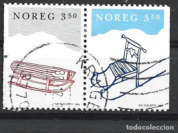 Sellos: NORUEGA YVERT NUM. 1127/1128 USADOS