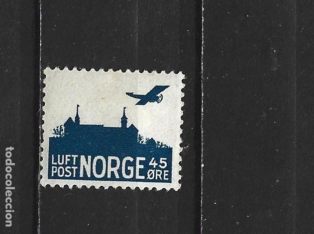 Sellos: NORUEGA CORREO AEREO YVERT NUM. 3 * SERIE COMPLETA CON FIJASELLOS