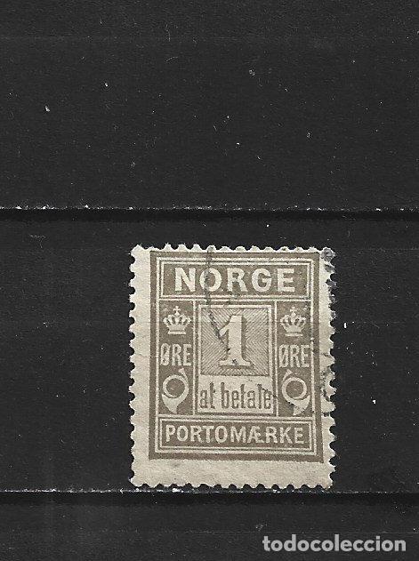 Sellos: NORUEGA TAXE IMPUESTOS YVERT NUM. 1 USADO