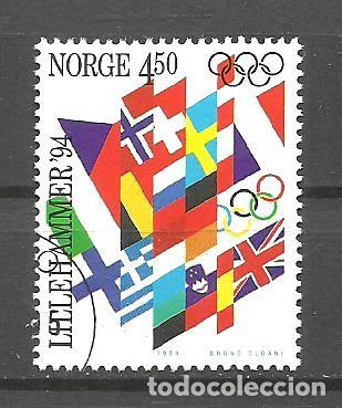 Sellos: NORUEGA 1994 - YVERT NRO. 1104 - USADO