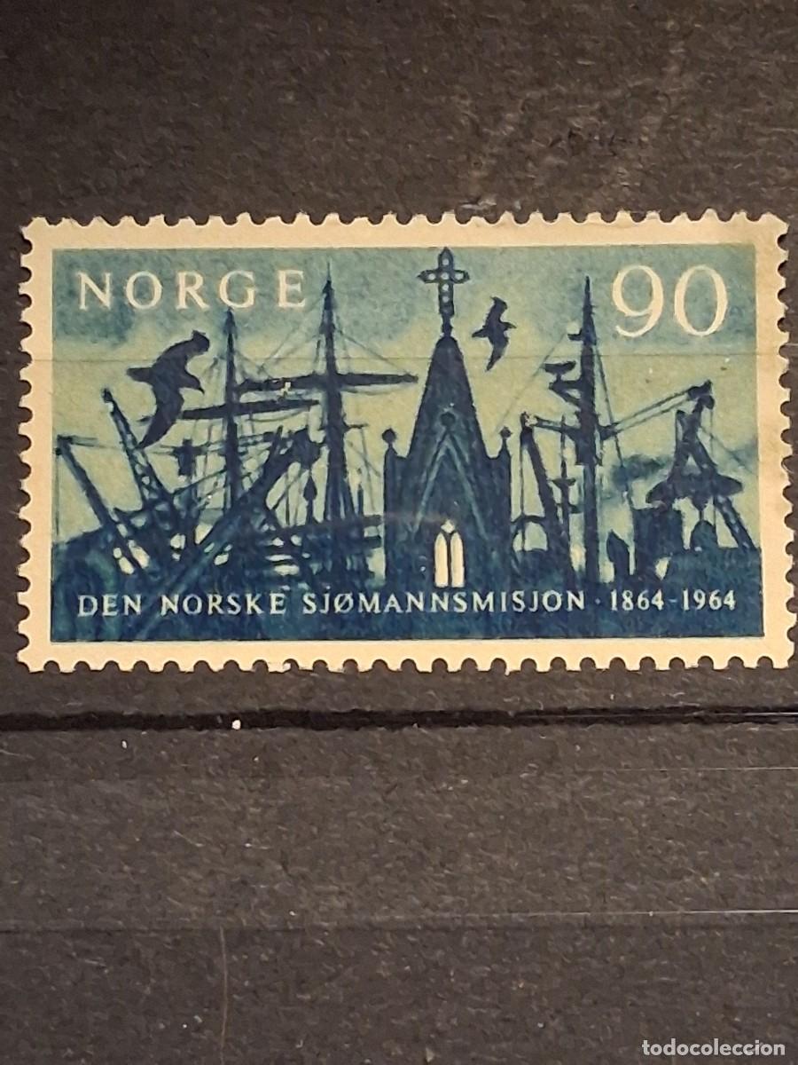 Sellos: NORUEGA, 1964, CAT.YT.476. SUCIO.