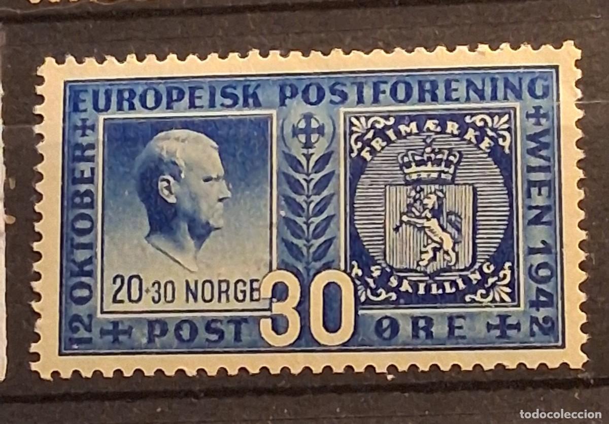 Sellos: NORUEGA, 1942, CAT.YT. 245.