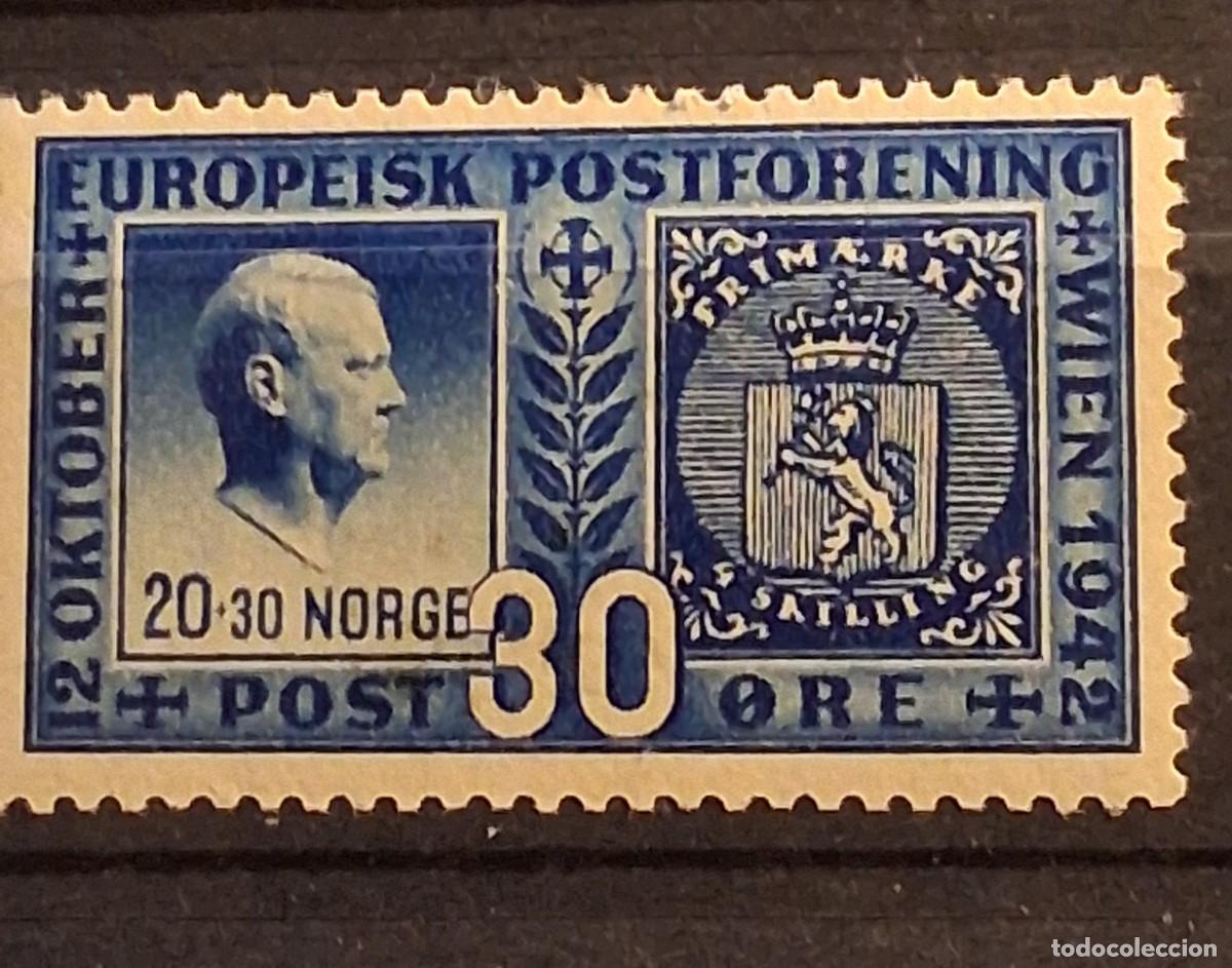 Sellos: NORUEGA, 1942, CAT.YT. 245.