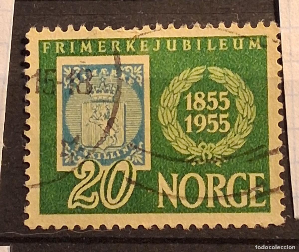 Sellos: NORUEGA, 1955, CAT.YT. 355.