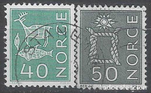 Stamps: NORUEGA 1968 - S.B&Aacute;SICA, S.COMPLETA - USADOS