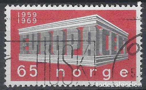 Sellos: NORUEGA 1969 - EMISI&Oacute;N EUROPA - USADO