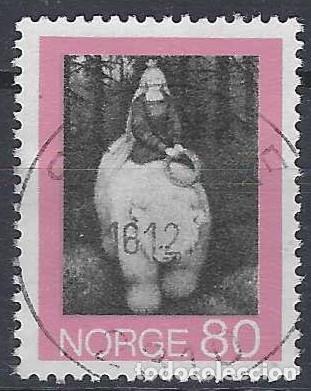 Sellos: NORUEGA 1972 - CUENTOS NORUEGOS - USADO
