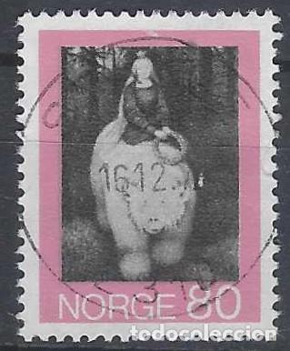 Sellos: NORUEGA 1972 - CUENTOS NORUEGOS - USADO