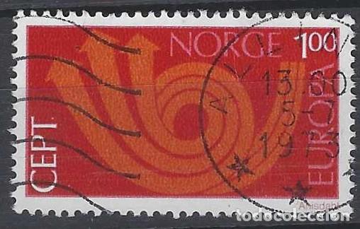 Sellos: NORUEGA 1973 - EMISI&Oacute;N EUROPA - USADO