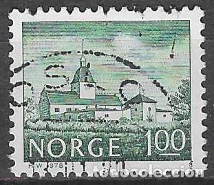 Sellos: NORUEGA 1978 - TURISMO, CASONA DE AUSTRAT - USADO