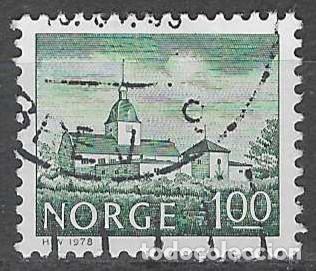 Sellos: NORUEGA 1978 - TURISMO, CASONA DE AUSTRAT - USADO