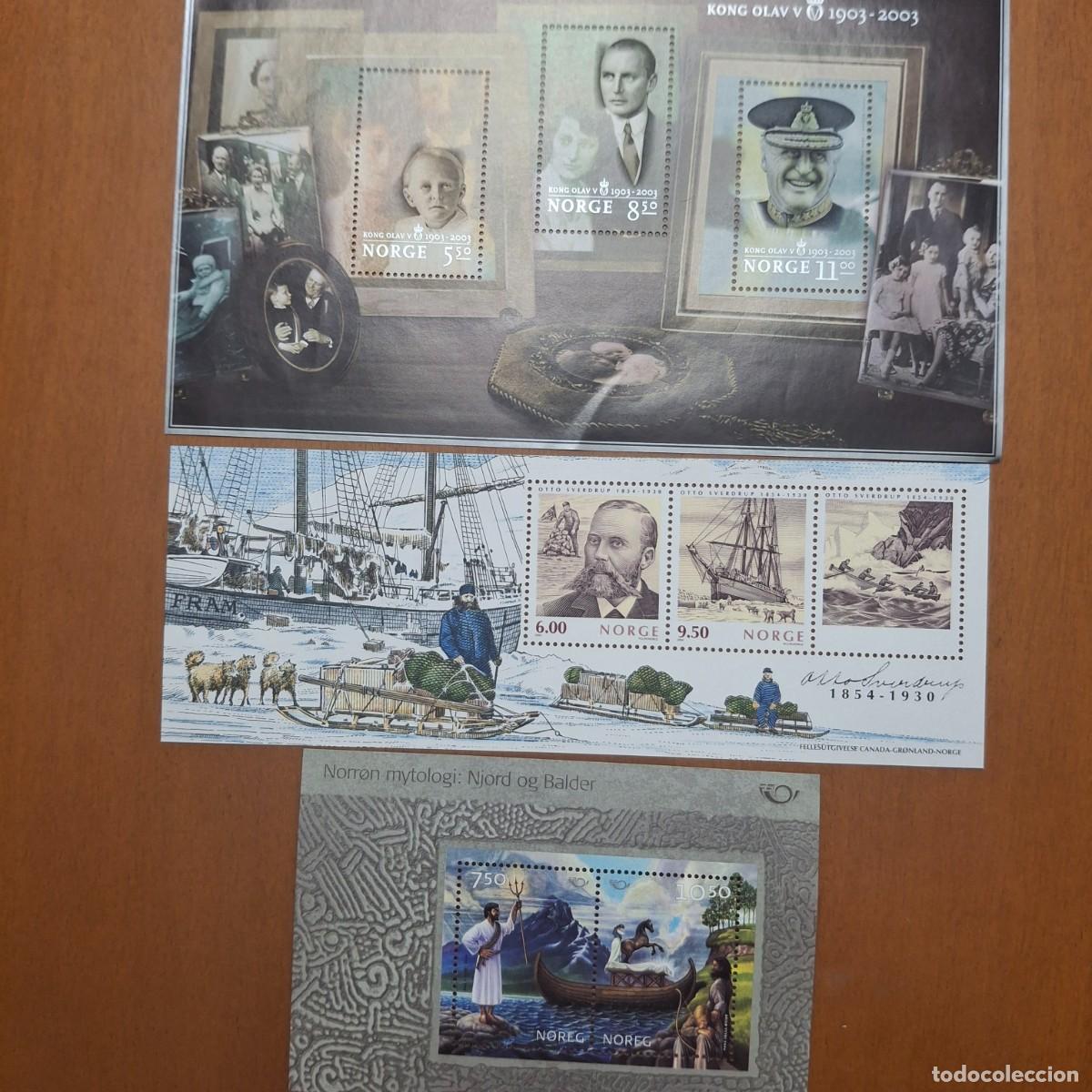 Stamps: HB75 HOJITAS BLOQUE de NORUEGA en NUEVO ideal para tematicas (leer descripcion)