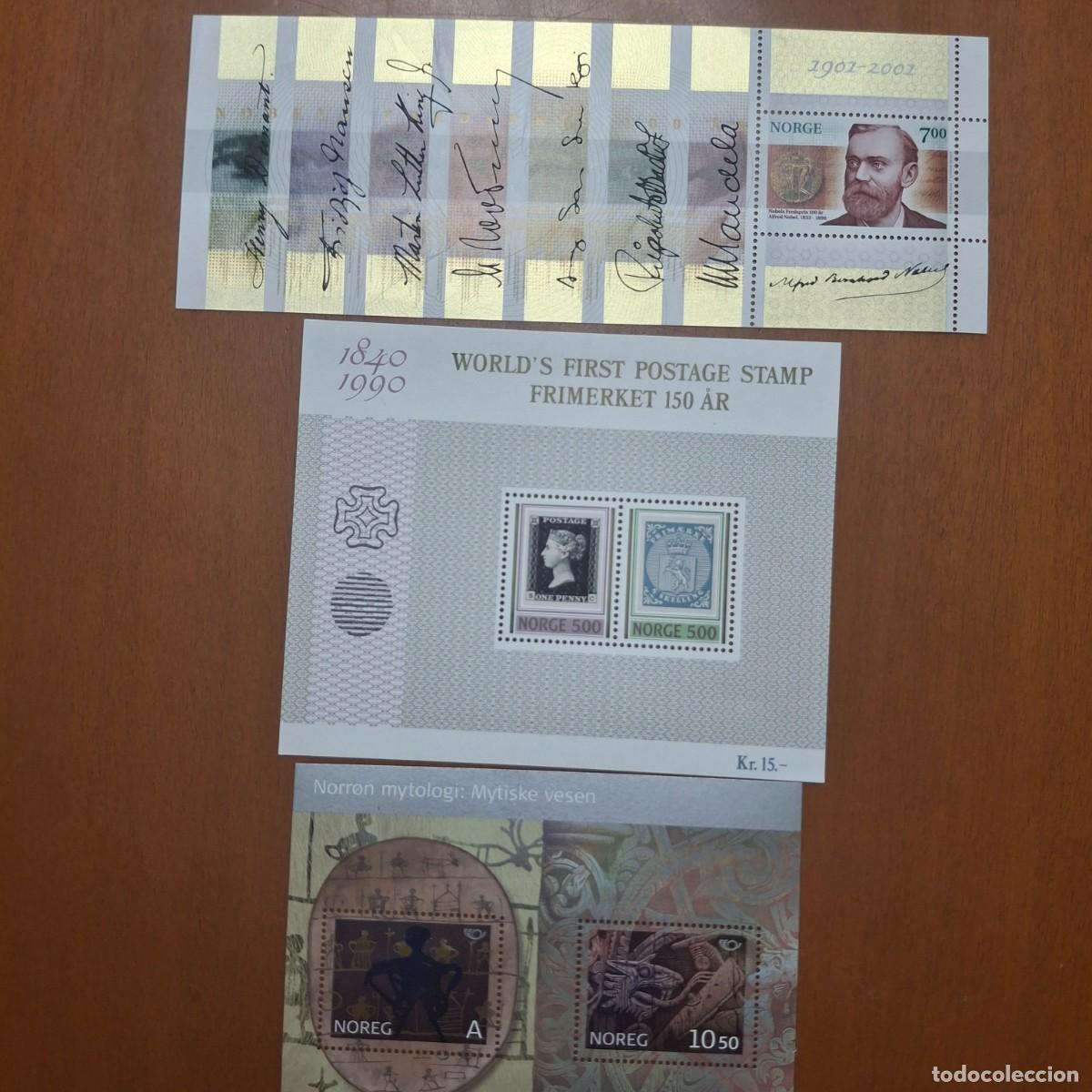 Stamps: HB76 HOJITAS BLOQUE de NORUEGA en NUEVO ideal para tematicas (leer descripcion)