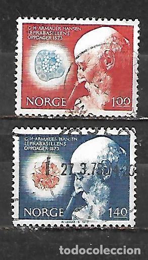 Sellos: 1973: Serie &rdquo;Cent del descubrimiento de la bacteria de la lepra&rdquo; (usado)