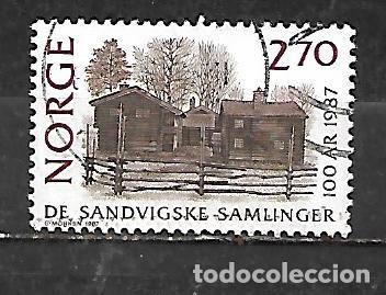 Sellos: 1987: Centenario del museo de Maihaugen - Granja Bjornstad de Vaga (usado)