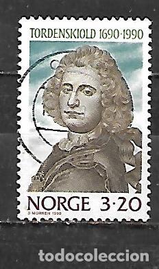 Sellos: 1990: III Centenario del nacimiento del almirante Peter Wessel, 1690 - 1720 (usado)