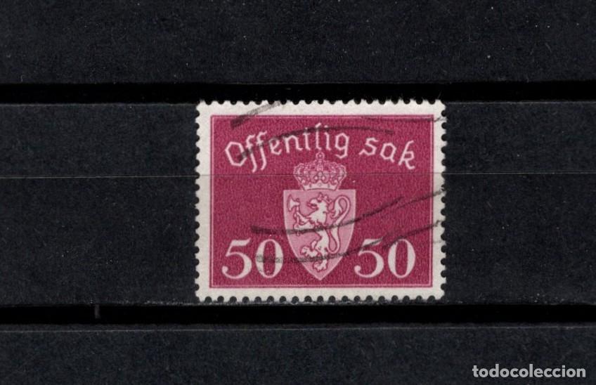 Sellos: Sello usado. Servicio Oficial. Sello de 50 ore. 1937 diciembre. Yvert S57.