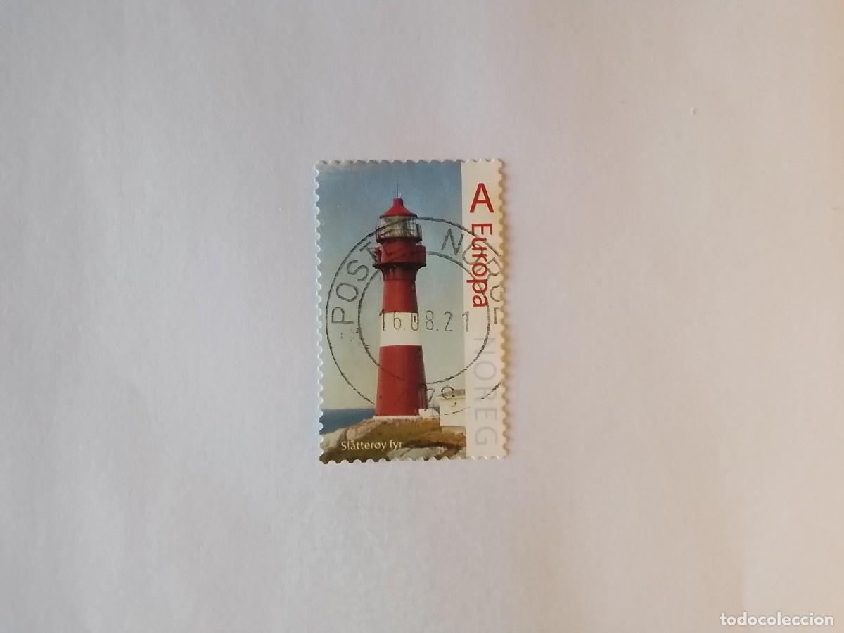 Timbres: A&Ntilde;O 2015 NORUEGA SELLO USADO