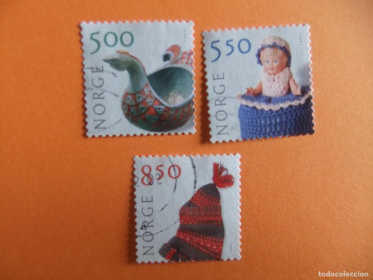 Briefmarken: 59 NORUEGA NORGE 2001 / ARTESANIA / YVERT 1338 / 1340 FU