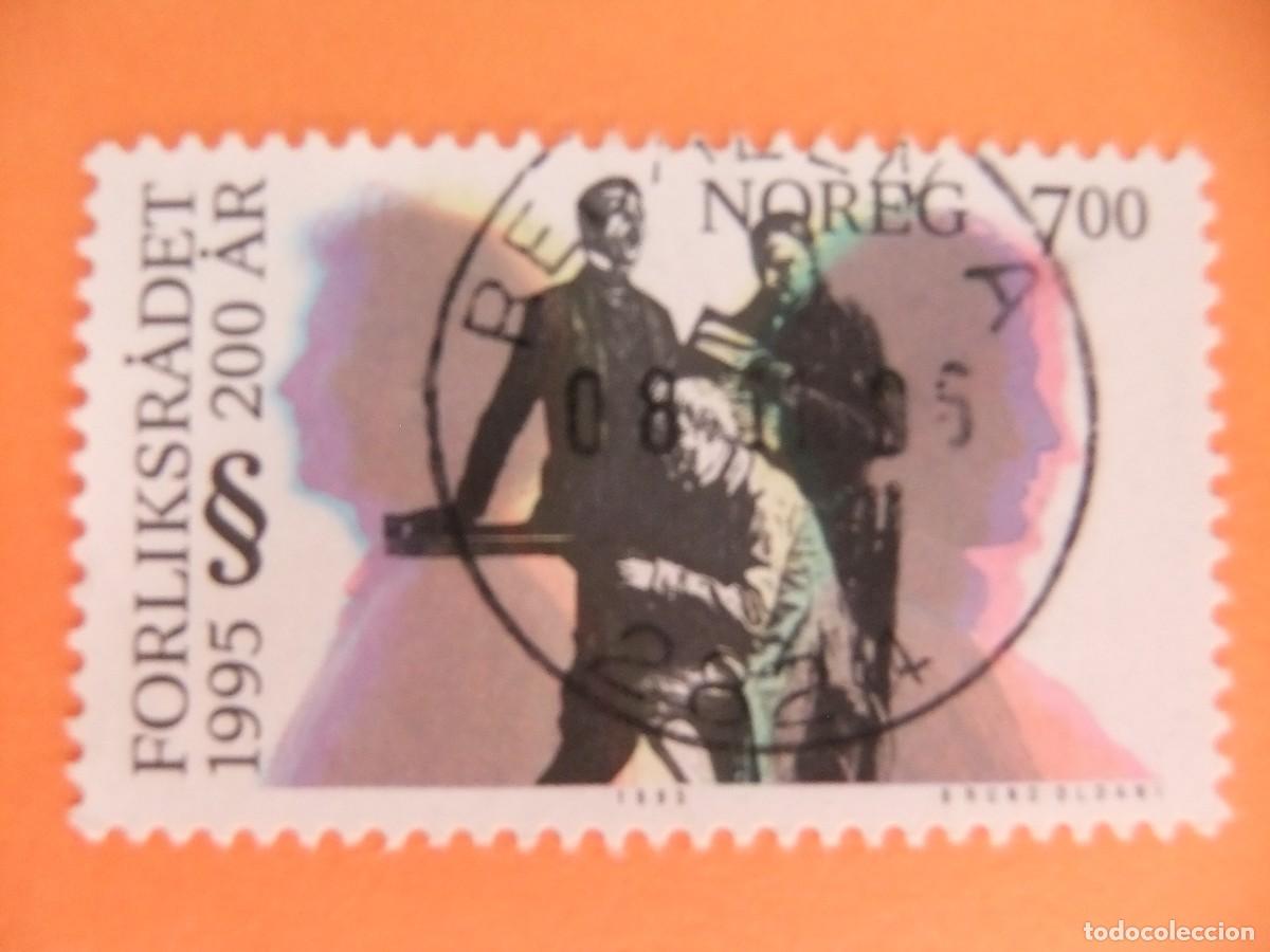 Briefmarken: 59 NORUEGA NORGE 1995 / PERSONAJES / YVERT 1142 FU