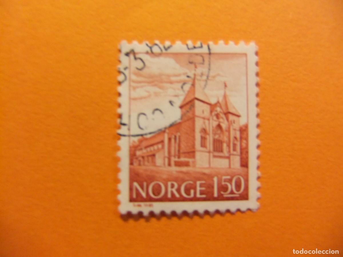 Francobolli: 59 NORUEGA NORGE 1981 / MONUMENTO CATEDRAL de STAVANGER / YVERT 787 FU