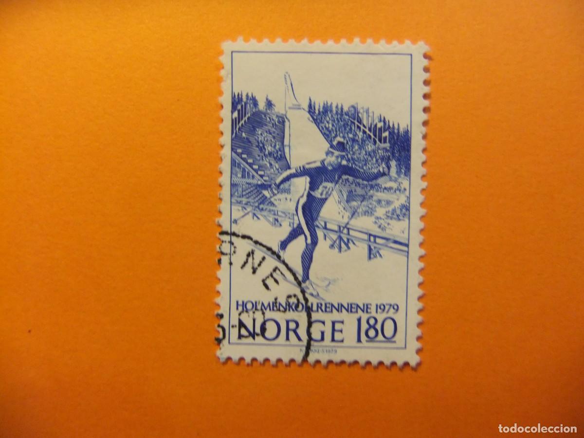 Francobolli: 59 NORUEGA NORGE 1979 / SKI de FONDO / YVERT 748 FU