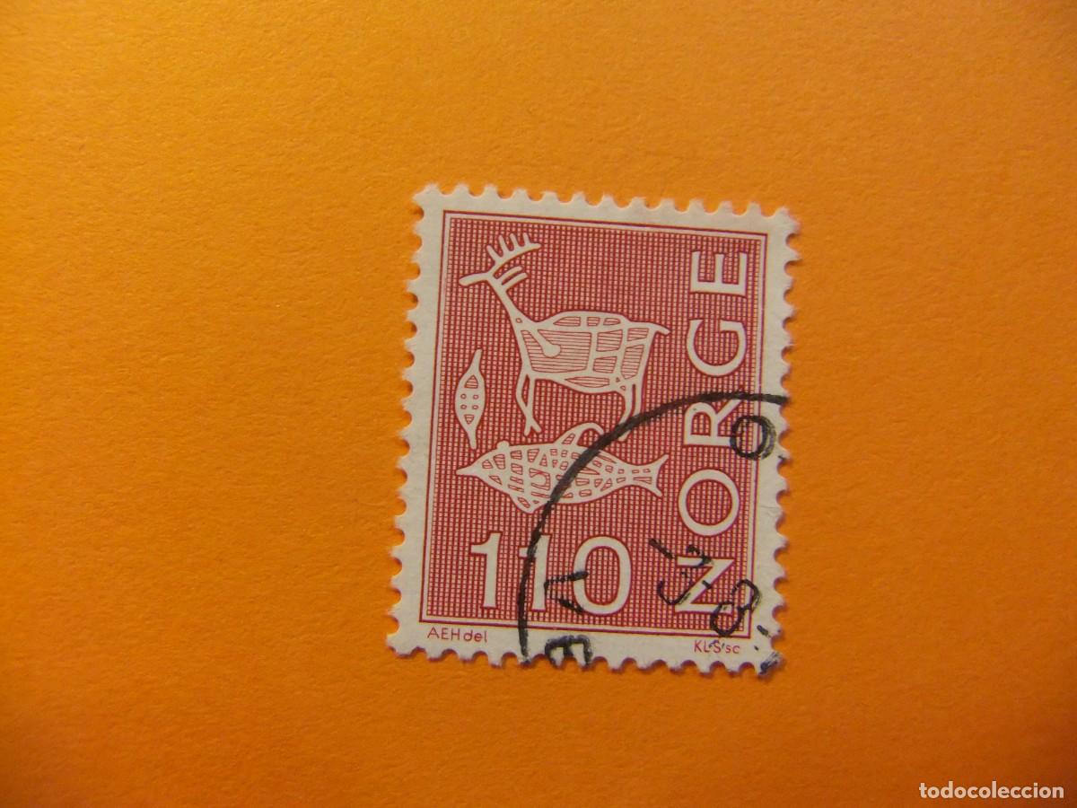 Selos: 59 NORUEGA NORGE 1974 / RENO PEZ TRAMPA / YVERT 635 FU