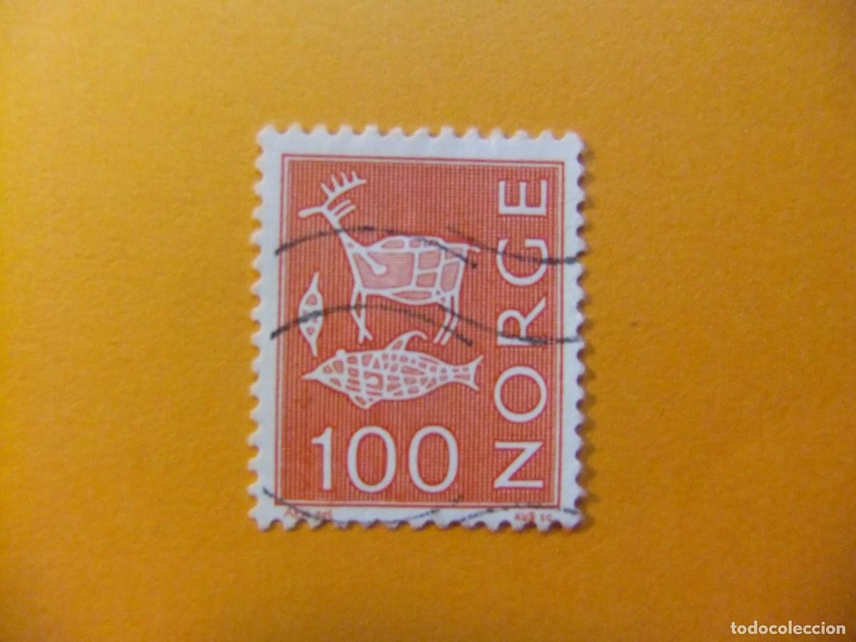 Selos: 59 NORUEGA NORGE 1972 / RENO PEZ TRAMPA / YVERT 591 FU