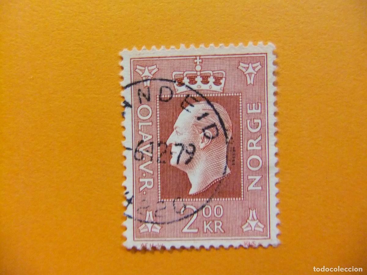 Stamps: 59 NORUEGA NORGE 1969 / REY OLAV V / YVERT 547 FU