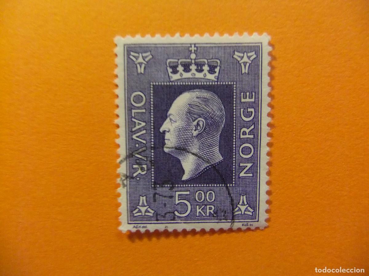 Briefmarken: 59 NORUEGA NORGE 1969 / REY OLAV V / YVERT 548 FU