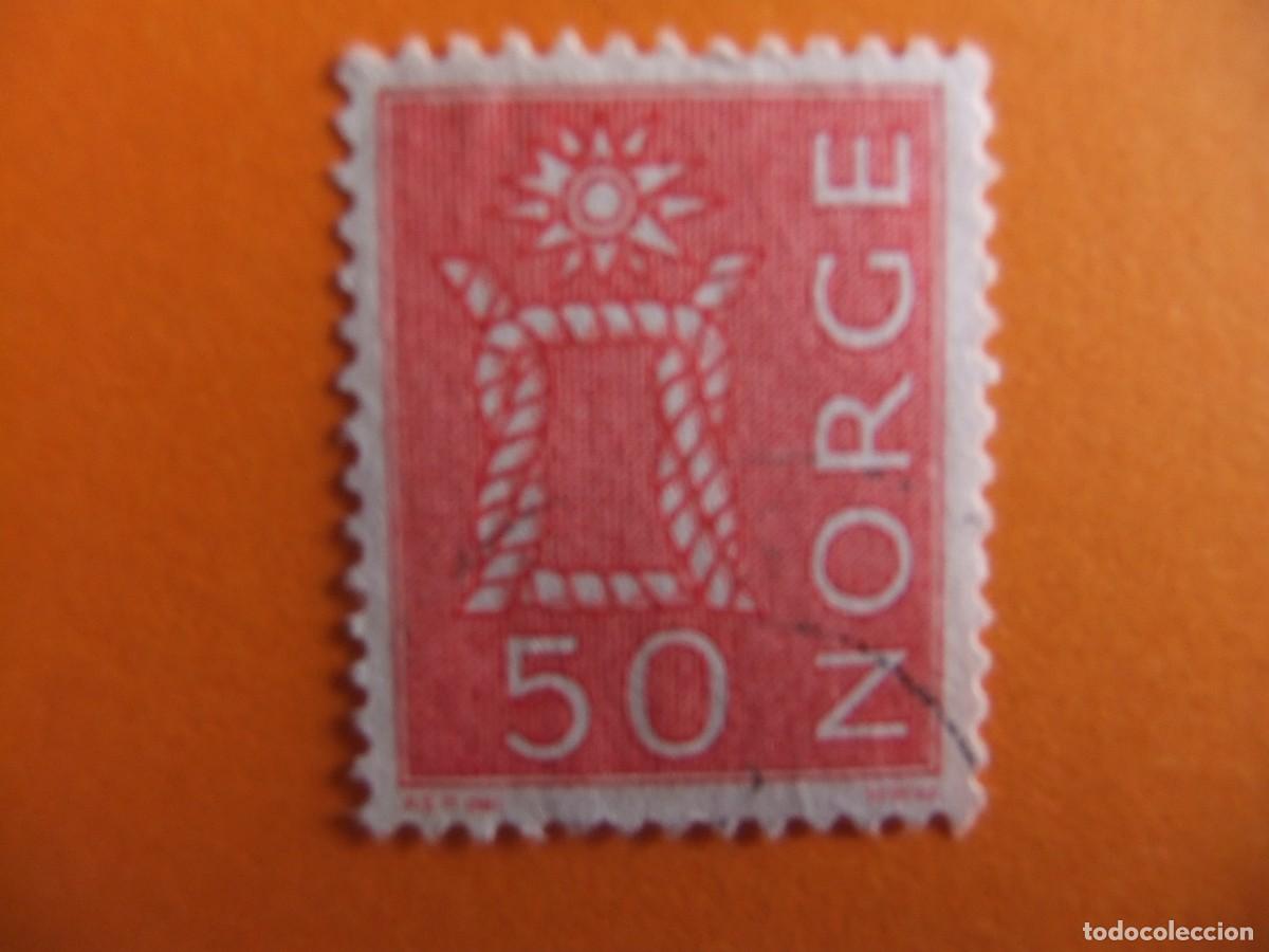 Selos: 59 NORUEGA NORGE 1962 / SERIE CORRIENTE / YVERT 443 FU