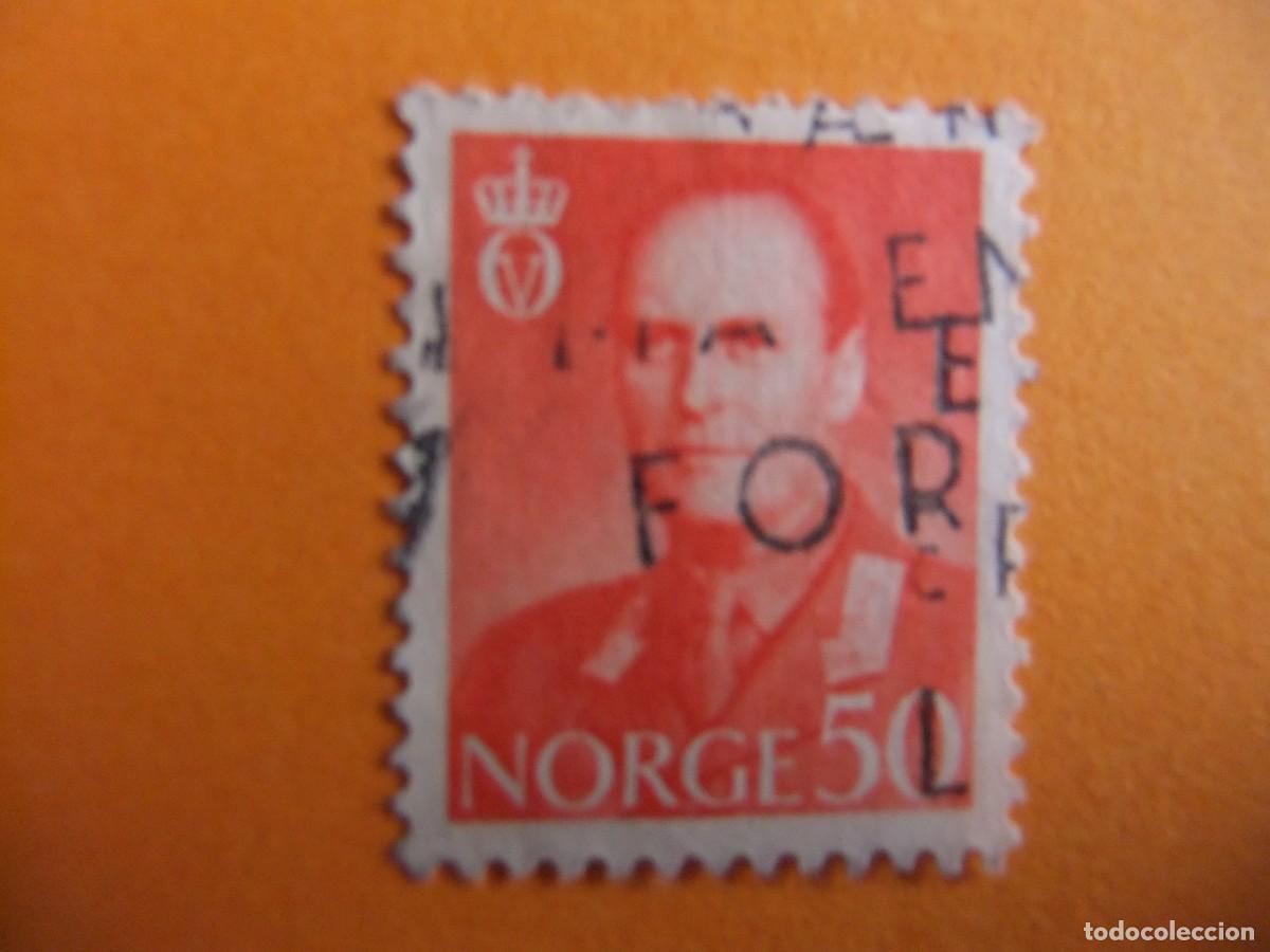 Selos: 59 NORUEGA NORGE 1962 / REY OLAF V / YVERT 431 FU