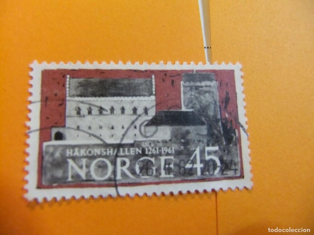 Sellos: L 47 NORUEGA NORGE 1961 / VII CENTEN. del MUSEO de HISTORIA / YVERT 413 FU