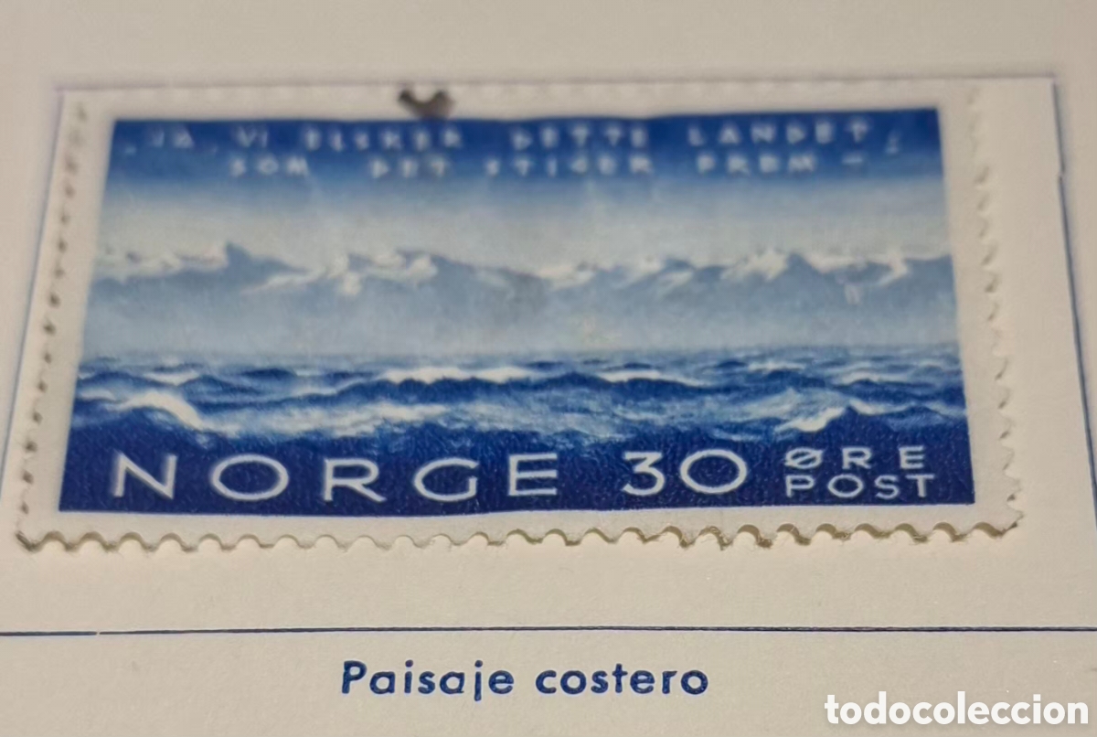Sellos: Sello Noruega 1942 centenario Ricard Nordraak